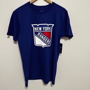 NWT New York Rangers Men's Medium T-Shirt Blue Hockey, NHL, Fandom